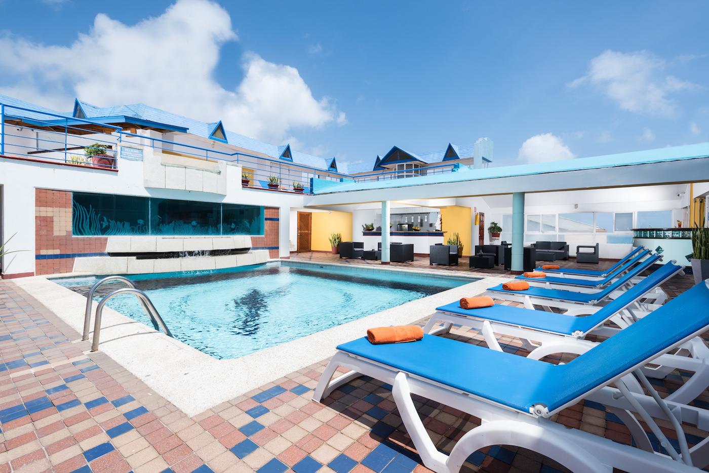 Calypso Beach Hotel San Andrés Buitenkant foto